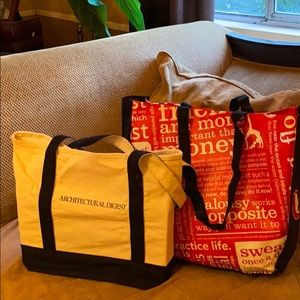 Bundle2bags for $5! Lululemon+Architectural Digest